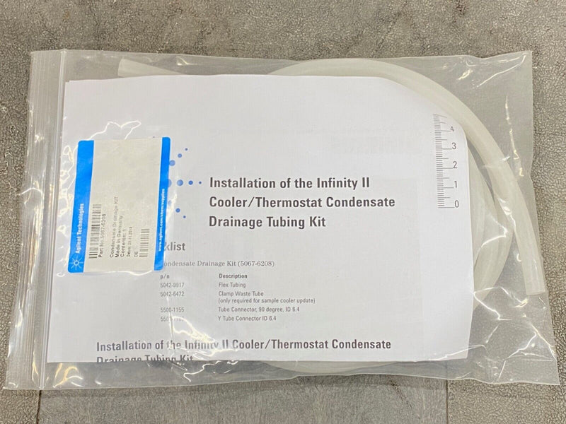 New Agilent 5067-6208 Infinity II Cooler/Thermostat Condensate Drainage Kit