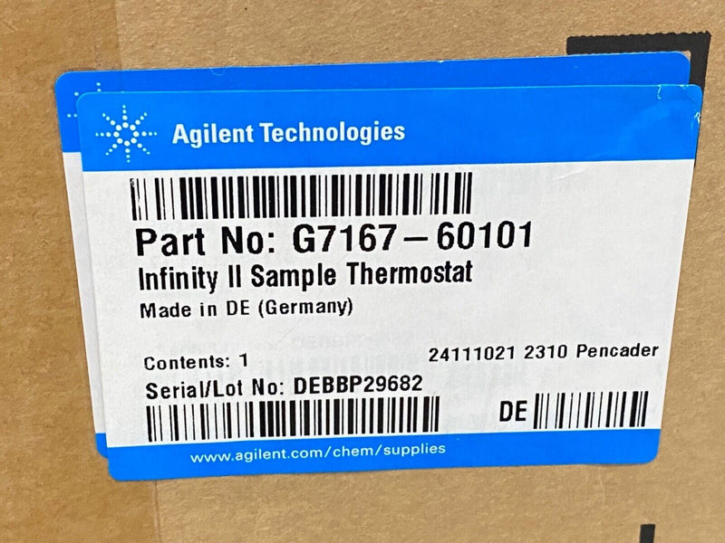New Agilent G7167-60101 HPLC Infinity II Sample Thermostat,